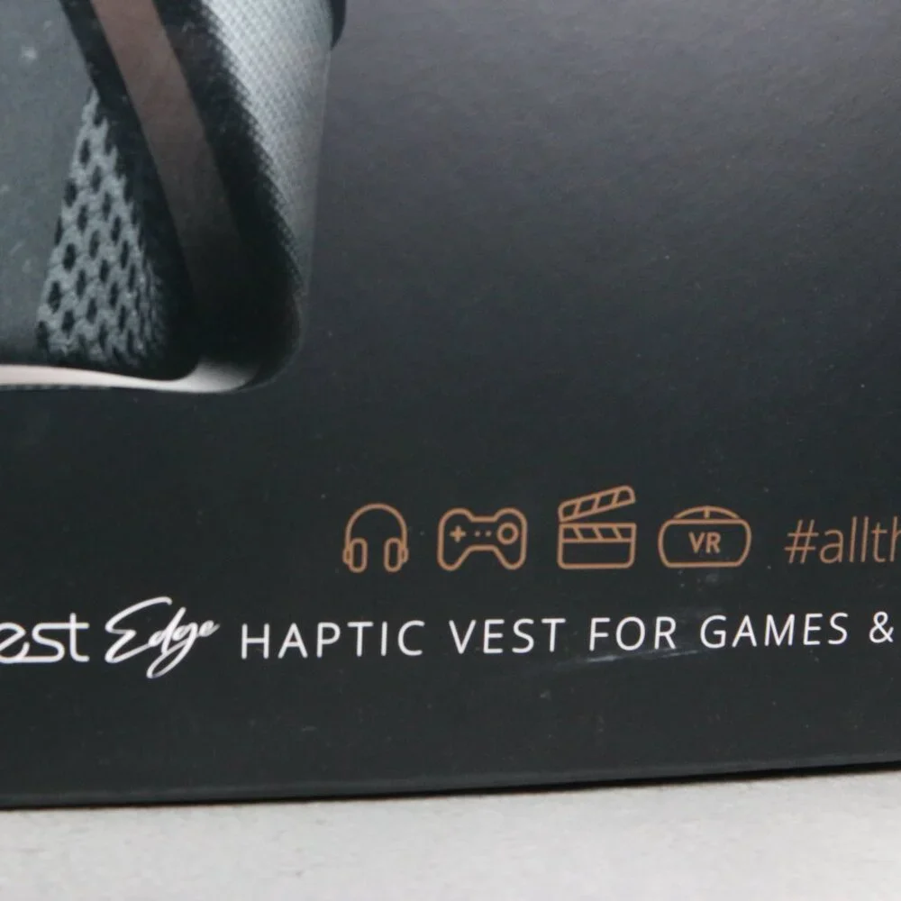 Woojer Vest Edge Haptic Vest for Gaming Music & VR Immersive 360° Experience